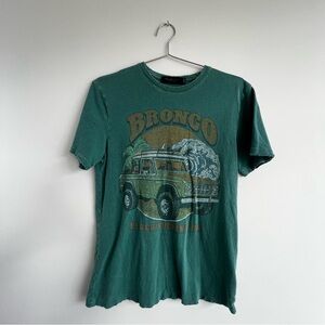 Junk Food Bronco Beach Tee in Color Columbia